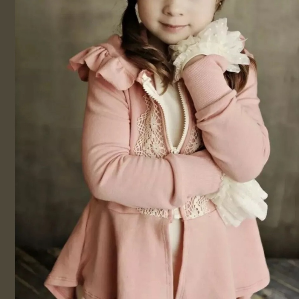 Persnickety Victoria Ruffle Hooded Jacket